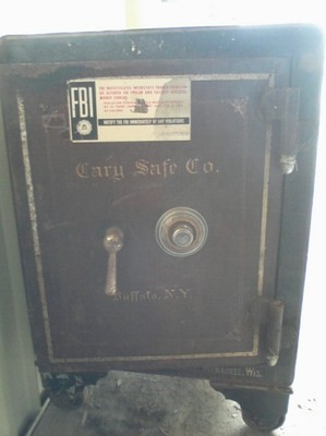 cary safe company serial number